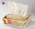 Comfortable Soft Straw Facial Tissue Paper , 100 Sheet Embossed Plastic Pack Tissue