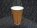 3oz -16oz Brown / Red / Orange Biodegradable Paper Cups , Disposable Paper Coffee Cup