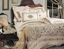 High Yarn Combed Cotton ,Sateen Bedding Sets With Exquisite Workmanship