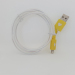 Top quality Flash lovely heart cable for iphone6 iphone5