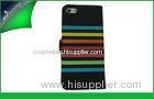 Hybrid Color Fashion Shinny Apple Iphone Leather Cases With Credit Card Slot