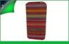 Lightweight Colorful Apple Iphone Leather Cases With Card Slot and Adhere Cloth