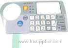 Customized Gray PC Quakeproof membrane touch switch For GPS , 200HZ - 1500HZ