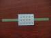 Silk-screen Printed PVC Flexible Membrane Switch 030V DC Rated Current