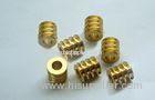 Aluminum Brass CNC Machined Parts For Aerospace , Semiconductor Industries