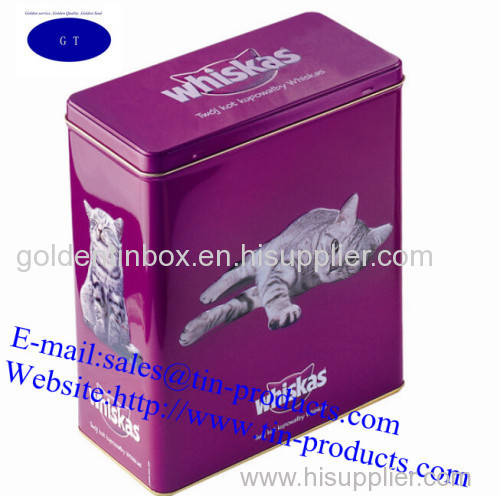 Different Tin boxes from Goldentinbox.com