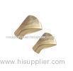 Decorative Fan Fountain Nozzle Heads Brass / Copper With 15 Degree Ajustment