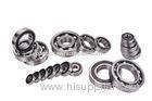 Miniature Stainless steel Deep Groove Ball Bearings , 2RZ / RS / 2RS Bearings