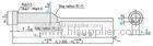 D - Shaped MISIMI Mold Ejector Pins 4mm Head Stepped Type SKH51