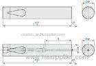 SKD11 / SKH51 Ball lock punch Heavy / Light load Blanks Type with Wrench Flat