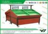 Customized Double Sides Fruit vegetable display shelves and fruit racks