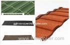 Lightweight 1340*420mm Metal Roof Tiles , durable steel Roman roofing tiles