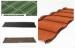 Lightweight 1340*420mm Metal Roof Tiles , durable steel Roman roofing tiles