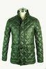 Green Short Mens Padded Winter Jackets Hooded Padded Jacket S / M / L / XL / XXL