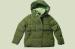 Anti Pilling / Windproof Childrens Down Jackets Green For Winter / Autumn