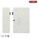 White Microfibre Tablet carry case With Pu Leather , iPad Mini Leather Covers