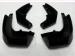 Automotive 2014- Honda Fit Mud Flaps , Rubber Shield Molded Mud Guards