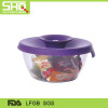 Durable silicone lid with empty plastic candy boxes