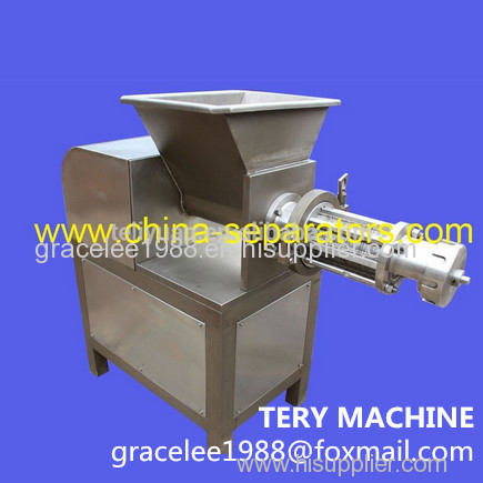 stainless steel chicken bone meat deboning machine