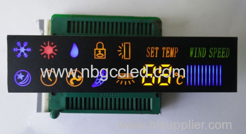 7 segment led display Customized LED display for air-conditional use