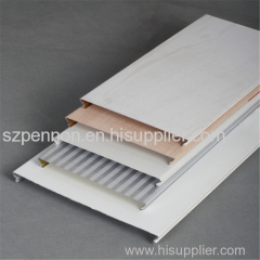 Aluminum linear Ceiling Modern Aluminum Artistic Strip Ceiling