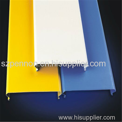 metal strip ceiling C shape strip ceiling