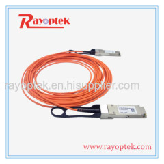 Fiber Optic Networking AOC 40G QSFP+ Active Optic Cable