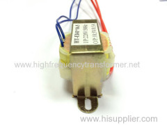 EI Power 220v 12v transformer EI type customized 25v audio transformers used transformer core