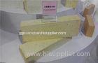 Al2O3 Fe2O3 Furnace Refractory Fire Bricks , Yellow Insulating Firebrick