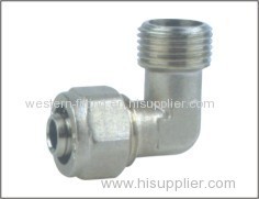 Aluminum Plastic Elbow Fitting