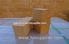 High Temperature Fireclay Brick , Glass Furnace Insulated Fire Brick