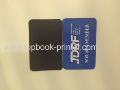 Magnetic powder paper sticker attached to steel surface printing