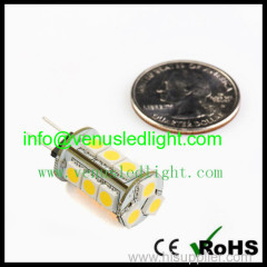 Ultra Bright G4 15 5050-LED Marine Landscape RV Cabinet Reading Light 270LM