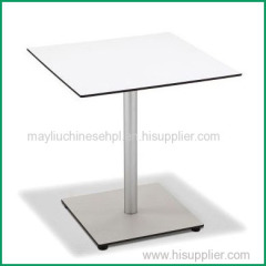 Slim white Phenolic compact laminate dinning table top