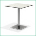 modern HPL coffee table with pedestal