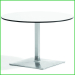 modern HPL coffee table with pedestal