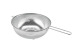 quality guarantee Stainless steel punching colander with mental handle
