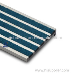 76*10mm aluminum alloy base decorative carborundum custom stair treads