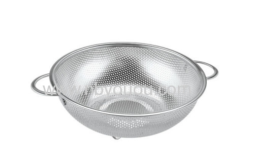 quality guarantee 10PCS stainless steel punching basket with side ears