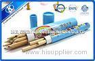 Eco friendly Paper Tube Erasable Colored Pencils Set With ASTM and Offset Printing