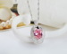 Lady Spinel Pendant with S925 Sterling Silver Platinum Plated