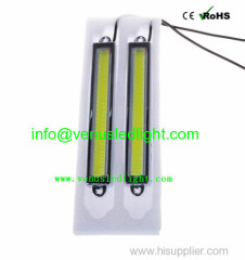 Waterproof 6000K 12V DC COB 14cm DRL Car 12W LED Daytime Running Light White