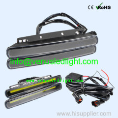 12V DC 16CM COB Led Car Head Daytime Running Light Led DRL Driving Lamps