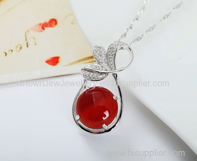 Charming Lady Agate Pendant for Necklaces