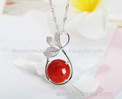 Charming Lady Agate Pendant for Necklaces