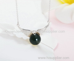 Hot Selling Blue Amber Pendant for Ladies