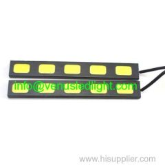 12V COB 5LED Car DRL Fog Strip Daytime Running Driving Light Super Bright