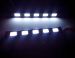 12V COB 5LED Car DRL Fog Strip Daytime Running Driving Light Super Bright