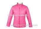 Children's padded winter jacket pink overcoat for Europe market