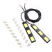 3 LED Power COB Daytime Running Light DRL Car LED Fog Driving Lamp White